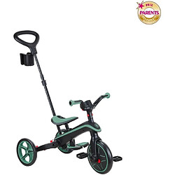 Avis Tricycle évolutif EXPLORER 4 EN 1 PLIABLE - GLOBBER - Olive - Draisienne - de 10 mois a 5 ans - Montage sans outils