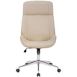 Non Chaise de bureau Varel simili cuir