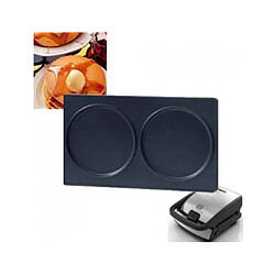 Plaques 2 pancakes + livre pour gaufrier - xa801012 - TEFAL