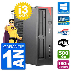 PC Fujitsu Esprimo E520 DT Intel i3-4130 RAM 16Go Disque 500Go Windows 10 Wifi · Occasion 