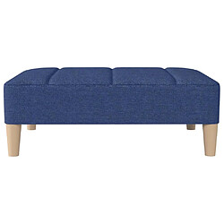 Avis Maison Chic Repose-pied,Tabouret confortable Bleu 78x56x32 cm Tissu -MN64084