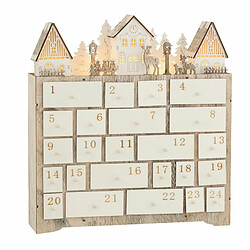 Paris Prix Calendrier de l'Avent Led Armoire 41cm Beige