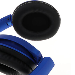 Avis casque bluetooth hifi stéréo casque sans fil mode carte sd / tf bleu