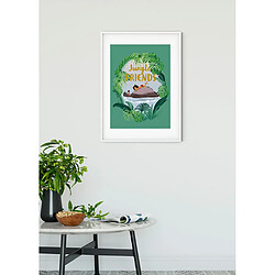 Komar Poster Disney Le livre de la Jungle - Mowgli et Baloo les amis de la Jungle 30 cm x 40 cm