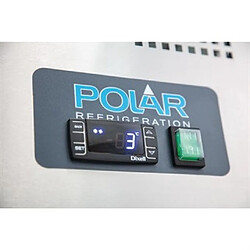 Soubassement Réfrigérée Positif 3 Portes 317L - Polar pas cher