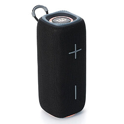 Yonis Enceinte Bluetooth 3D Stéréo Sans Fil LED Enceinte Bluetooth Portable 3D Stéréo Subwoofer LED Multicolore Anti-Poussière Autonomie 3h Noir YONIS