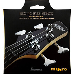 Ibanez IEBS4CMK - Jeu de cordes pour guitare basse MiKro