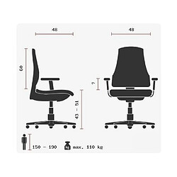 Avis Siège de bureau Topstar / Siège pivotant Open Point SY AL.Q3 noir