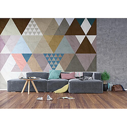 AG ART Poster Thème Triangles - 360 x 270 cm