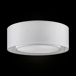 MAYTONI Plafonnier Cylindrique Flush Chrome, 3 Lumières, E27