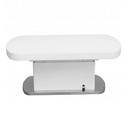 Inside 75 Table basse relevable DOUBLE SET blanc