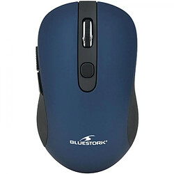 Souris BLUESTORK - Sans Fil - 2,4 GHz - 6 boutons - Bleu