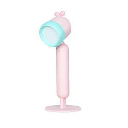 Universal Lampe de bureau pour enfants Lampe de lecture rechargeable USB avec protection des yeux (rose) 