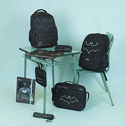 Cartable d'école Batman Noir (18 x 2 x 25 cm) pas cher