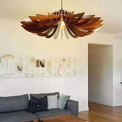 Hanah Home Suspension Daisy marron.