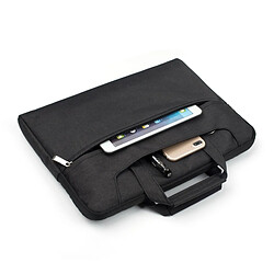 Acheter Wewoo Sacoche pour ordinateur portable noir 15,4 pouces et ci-dessous Macbook, Samsung, Lenovo, Sony, Dell Alienware, CHUWI, ASUS, HP à glissière une épaule, Sac à bandoulière