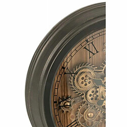 Paris Prix Horloge Murale Design Engrenage 58cm Noir