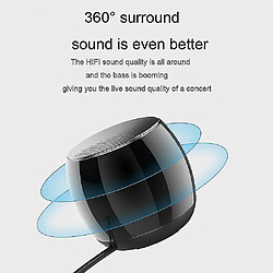 Avis Universal Yyh-mini portable bluetooth + fm mp3 haut-parleur recharge music subwoofer stéréo | haut-parleurs portables (noir)