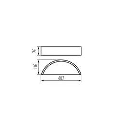 Avis Kanlux Luminaire mural pour 1 ampoule E27 Wengé