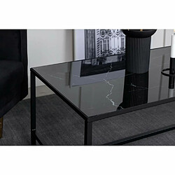 Venture Home Table basse en acier et verre Dipp.