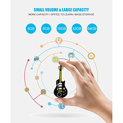 Wewoo Clé USB MicroDrive 64 Go USB 2.0 Music Note U Disk pas cher