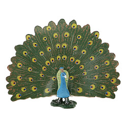 Simulation modèle animal Peacock LifeLike pour les accessoires de jardin Miniature jardin Décorations pour la maison des animaux