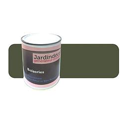 Bouchard Peintures Peinture vert olive pour meuble en bois brut 1 litre vert olive