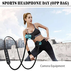 GUPBOO Magnétique Bluetooth 4.2 Compatible Casque Sport Neckband Sans Fil Running Écouteurs Casque avec Micro Stéréo Musique pour Enfants