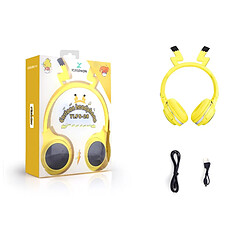 Avis Universal Cute Kids Bluetooth 5.0 Casque 7 Couleur LED Casque Support Carte SD Câble audio Casque pour garçons et filles Cadeau Enfants | Casque Bluetooth