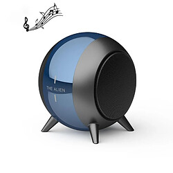 Yonis Mini Enceinte Bluetooth TWS Bass Cannone Appels Mains Libres Mini Enceinte Bluetooth Bass Cannon 3W Mains Libres Autonomie 4h Bleu YONIS