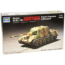 German Sd.Kfz 186 Jagdtiger wZimmerit - 1:72e - Trumpeter 