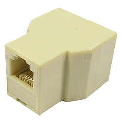 Bematik Compact RJ11 doubleur (1 x RJ11-H &gt; 2 x RJ11-H)