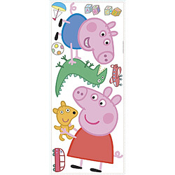 Roommates Sticker géant repositionnable Peppa Pig et George Pig 45,7CM X 101,6CM 