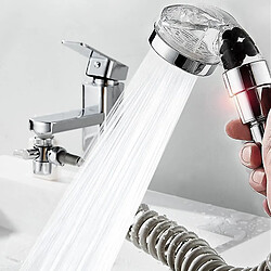 Universal Bathroom sink faucet sprayer set pas cher