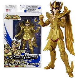 BANALINE Anime Heroes - Saint Seiya, les Chevaliers du Zodiaque - Figurine Anime heroes 17 cm - Aiolos du Sagittaire 