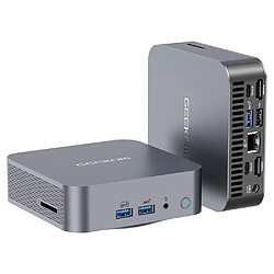 Mini PC GEEKOM GT12 Pro, Intel Core i7-12650H 10 Core Max 4,7 GHz, 32 Go de RAM 1 To SSD