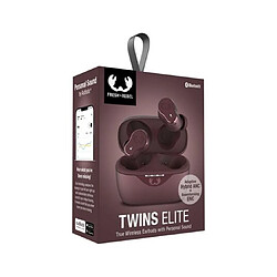 Fresh'n Rebel Ecouteurs True Wireless Twins Elite Deep Mauve pas cher