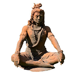 Jardinex Statue jardin Shiv... 90 cm - Gris