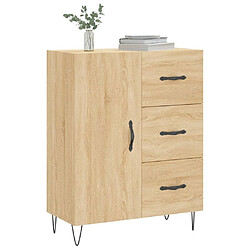 Avis Maison Chic Buffet,Meuble de Rangement,commode pour salon,Cuisine chêne sonoma 69,5x34x90 cm bois d'ingénierie -MN62164