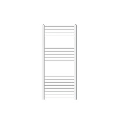 LuxeBath Radiateur de salle de bain Sahara Raccord latéral sèche-serviettes Blanc 60x120cm