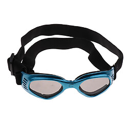 lunettes de soleil pour animaux de compagnie uv lunettes de soleil anti-vent lunettes protection contre l'usure des yeux bleu Lunettes de soleil de lunettes de chien