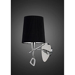 Luminaire Center Applique murale Mara avec interrupteur 1 Ampoule E14, chrome poli avec Abat jour noir Coloris : chrome poli Coloris de l'abat jour : noir Largeur en Cm : 18.5 Hauteur en Cm : 34 Profondeur en Cm : 20 Poids en Kilos : 0,60 Type d'ampoule : E14&lt;