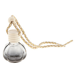 1x 10 Ml Vide Bouteille De Parfum Pendentif Voiture Ornement Suspendu Décoration Citrouille Bouteille de parfum vide