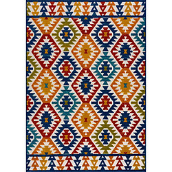 NAZAR Tapis intérieur extérieur en polypropylène Cabana 176 290 x 200 cm.