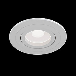 MAYTONI Downlight encastré blanc, 1 lumière, GU10