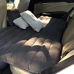 Wewoo Voiture Voyage Gonflable Matelas Air gris Lit Camping Universel SUV Siège Arrière Canapé Avec Protection Air Coussin 