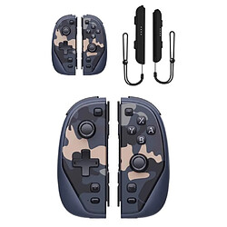 Under Control Joycons Manettes SWITCH iiCon Joycon Camouflage gold V2 pour Nintendo SWITCH + DRAGONNES tous ensemble POUR JOUER 