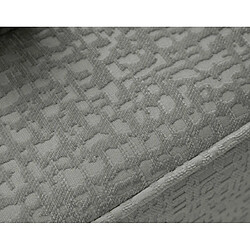 Bestmobilier Topaze - canapé d'angle réversible - 4 places - convertible avec coffre - en tissu velours relief pas cher