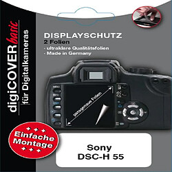 DigiCover Protection d'écran pour Sony DSC-H55