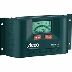 Unbekannt Steca Charge Régulateur de charge solaire avec écran LCD et sortie pour 12 V consommateurs jusqu'à 30 A, 1 pièce, pr3030